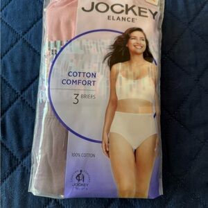 Jockey Elance Cotton Comfort Briefs in Pink and Purple